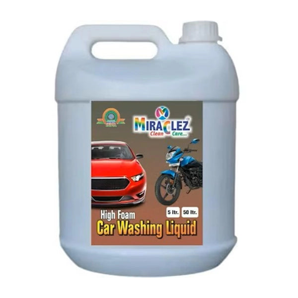 Miraclez Car Shampoo Liquid 5 Ltr